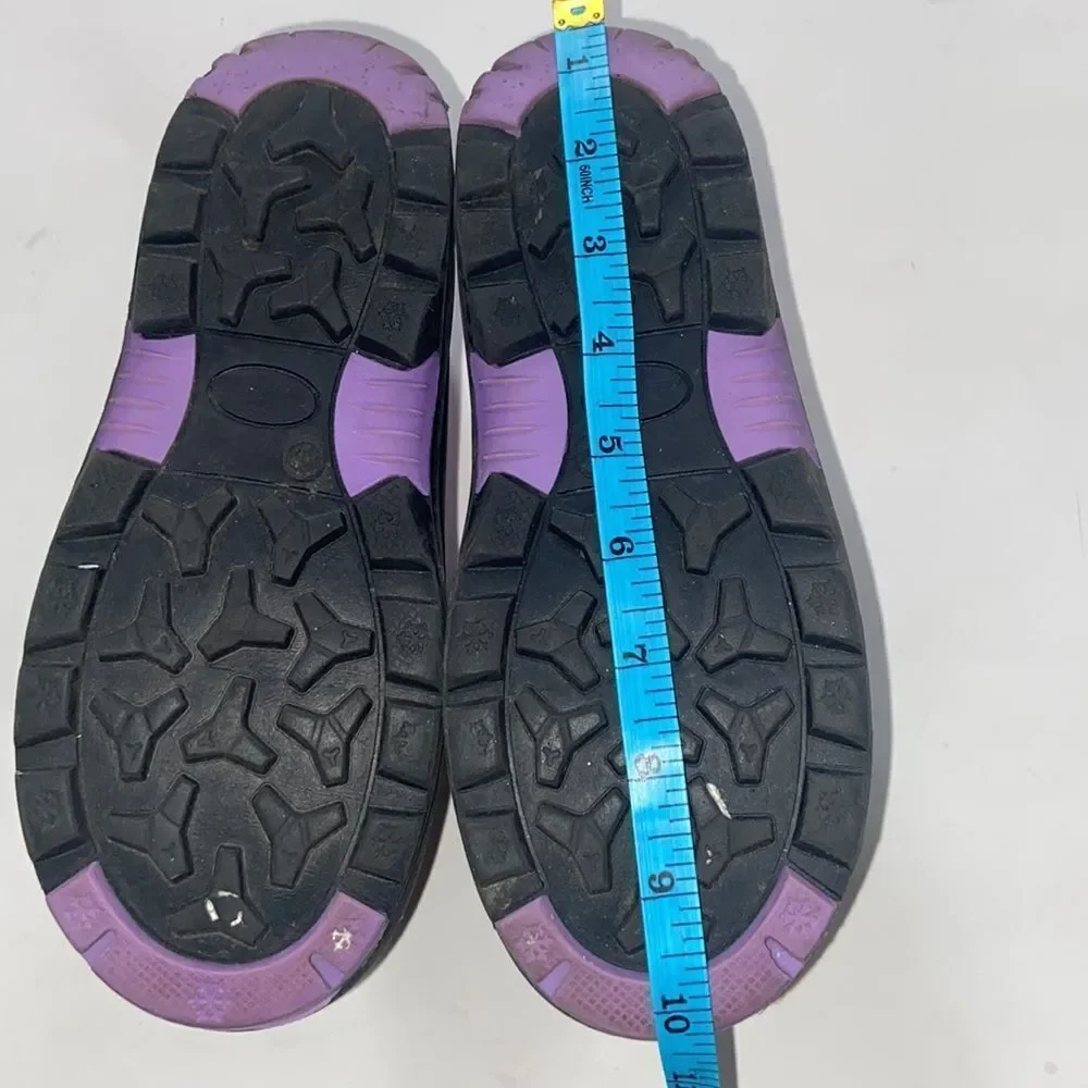 ARCTIC SHIELD SNOW COLOR PINK BLACK PURPLE GIRL SHOES BOOTS SIZE 4